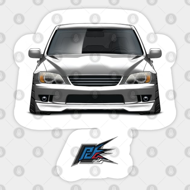 lexus is300 front Sticker by naquash